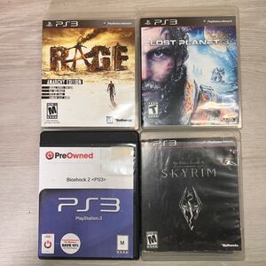 Playstation 3 (4 Game Bundle)
